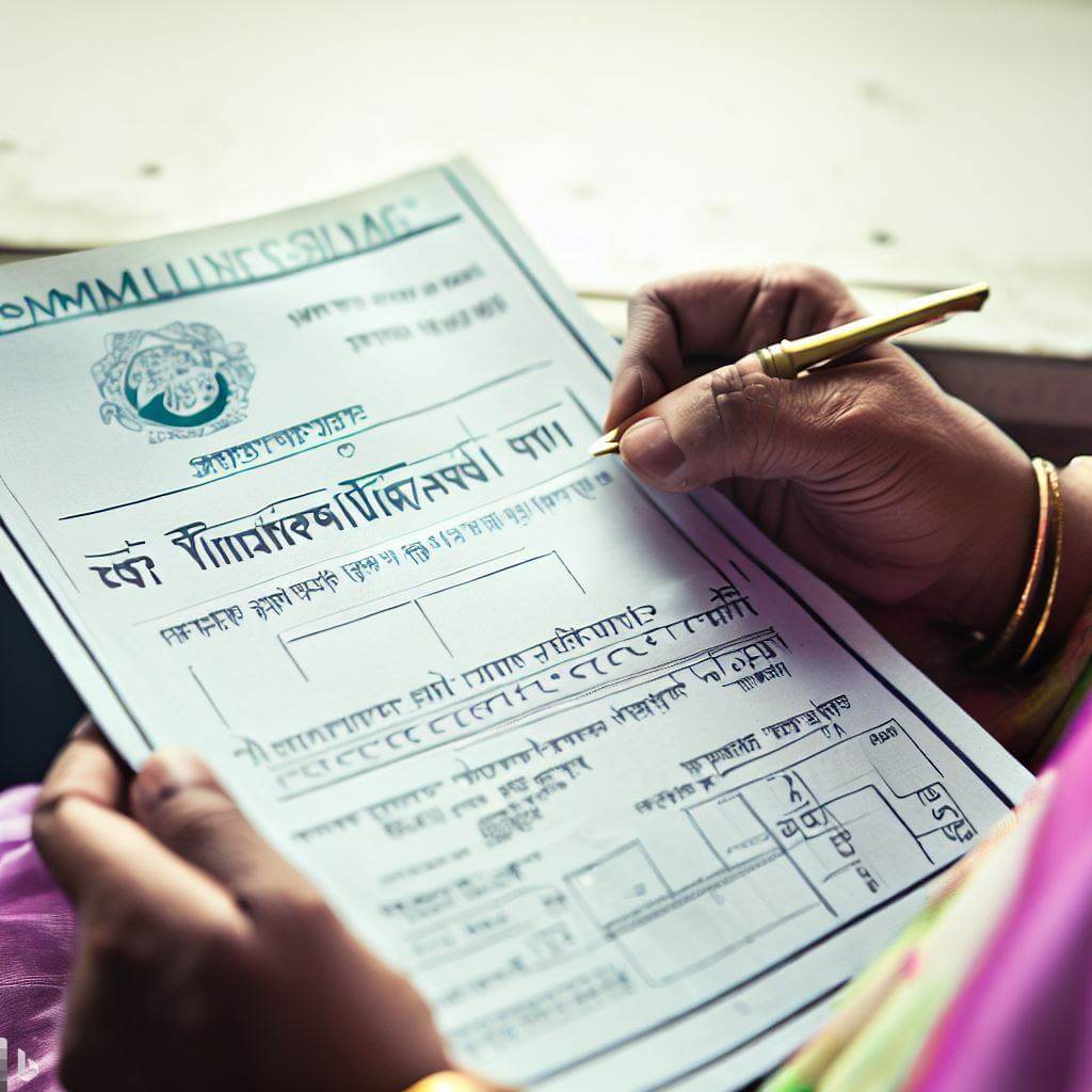 Mahila Samman Savings Certificate Application form